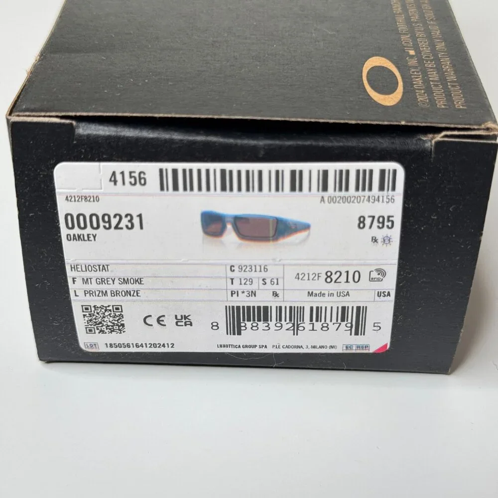 Oakley Men’s OO9231-1661 Heliostat Introspect Sunglasses